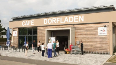 Der Dorfladen von Neusitz mit Café. (Foto: Mathias Neigenfind)