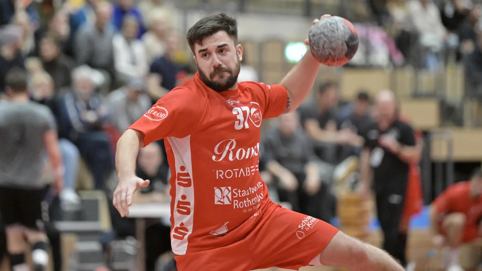 Der Rothenburger Szrgyan Ilicsin im Hinspiel gegen den TSV Roßtal. (Foto: Martin Rügner)