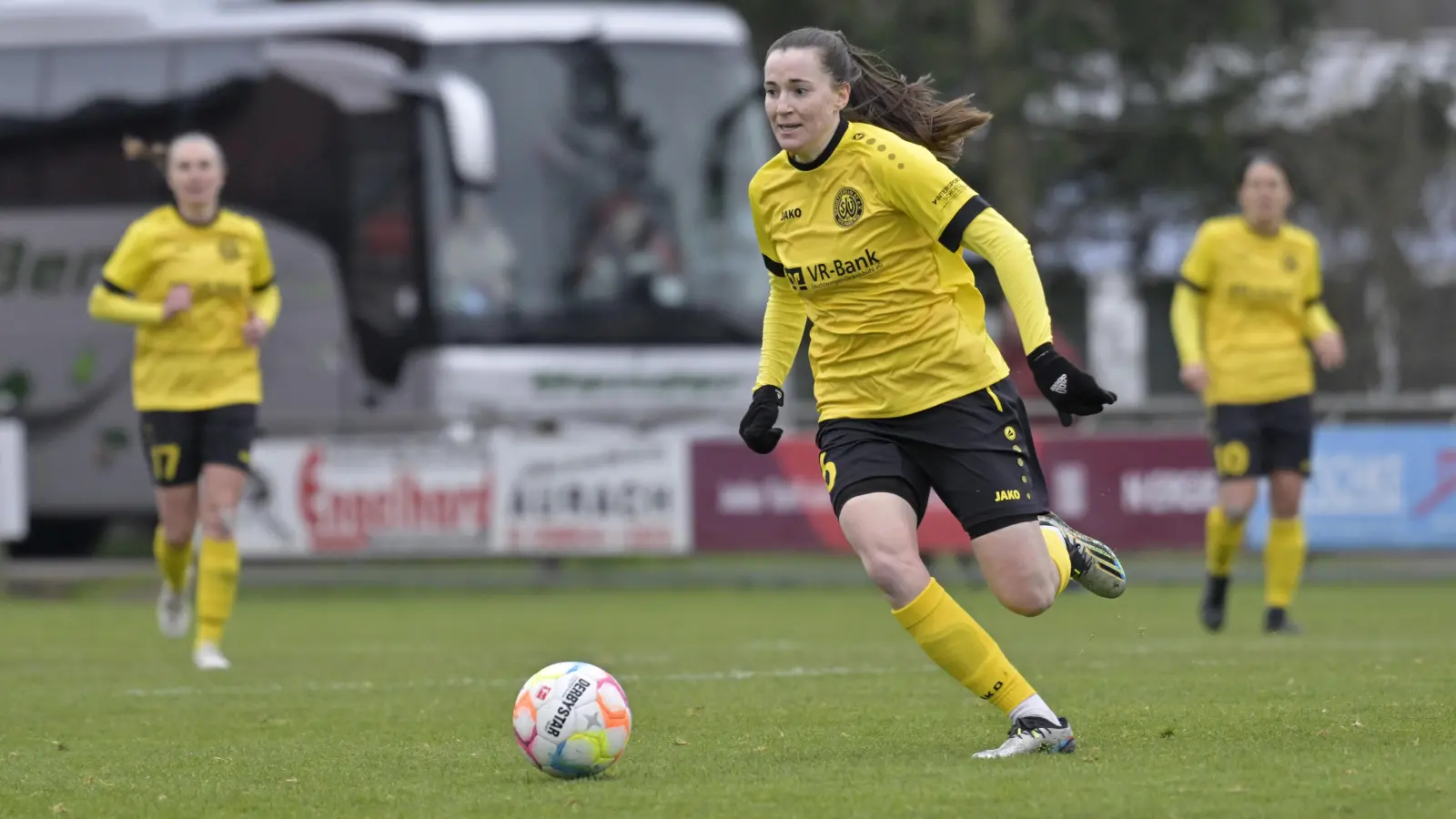 Auf die verletzte Ellen Riess (hier in der Vorsaison gegen Wetzlar) muss der SV Weinberg nun lange verzichten. (Foto: Martin Rügner)