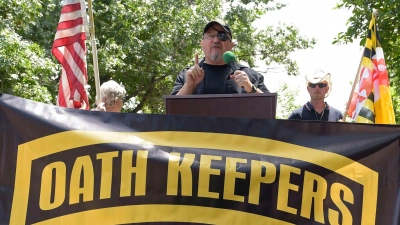 Stewart Rhodes ist der Gründer der „Oath Keepers“. (Foto: Susan Walsh/AP)