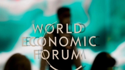 Beim Weltwirtschaftsforum (WEF) steht der Dialog im Vordergrund. (Foto: Markus Schreiber/AP/dpa)