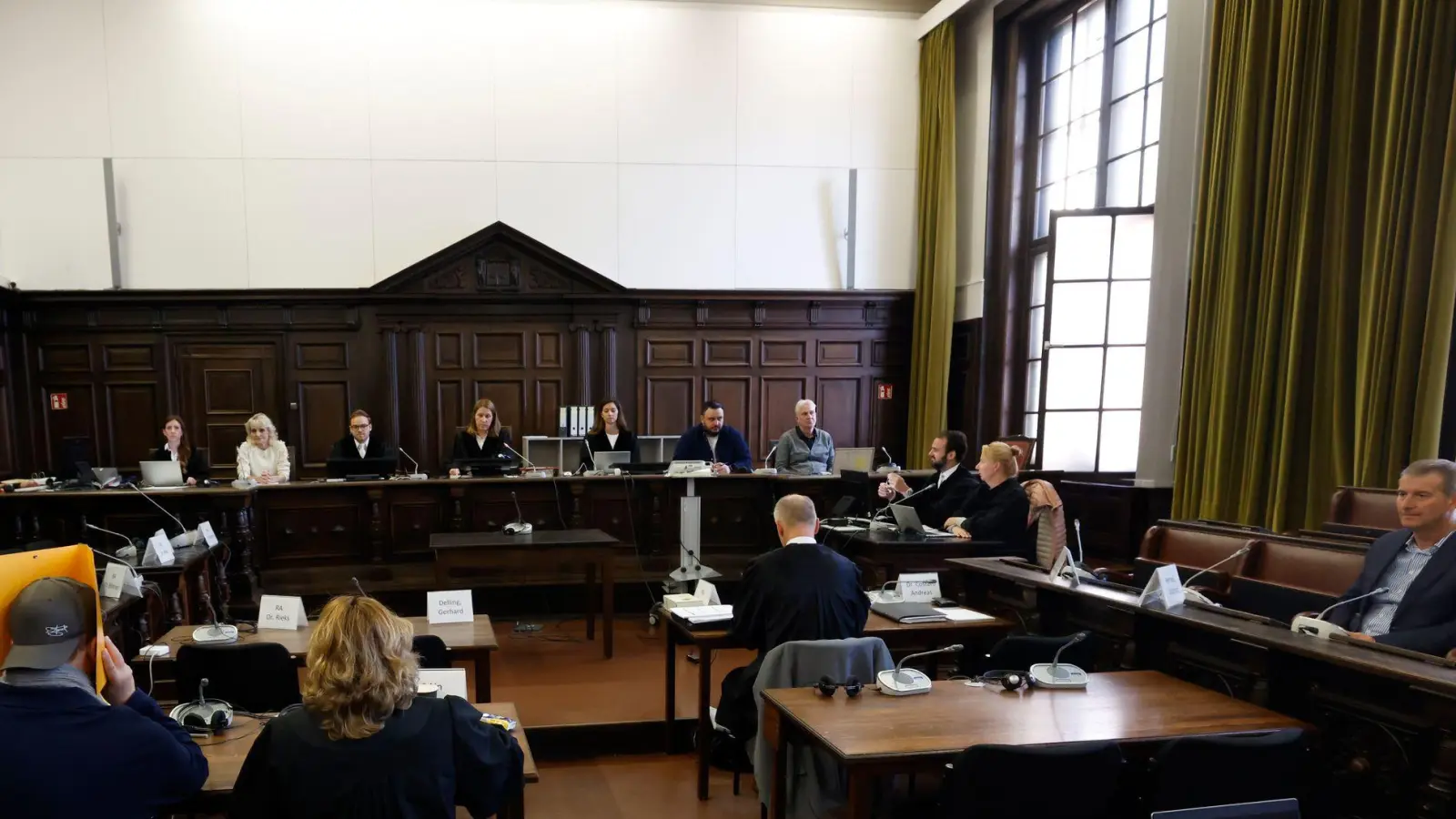 Viele Wortgefechte zwischen den Anwälten bestimmten den zwölften Verhandlungstag. (Foto: Georg Wendt/dpa-Pool/dpa)