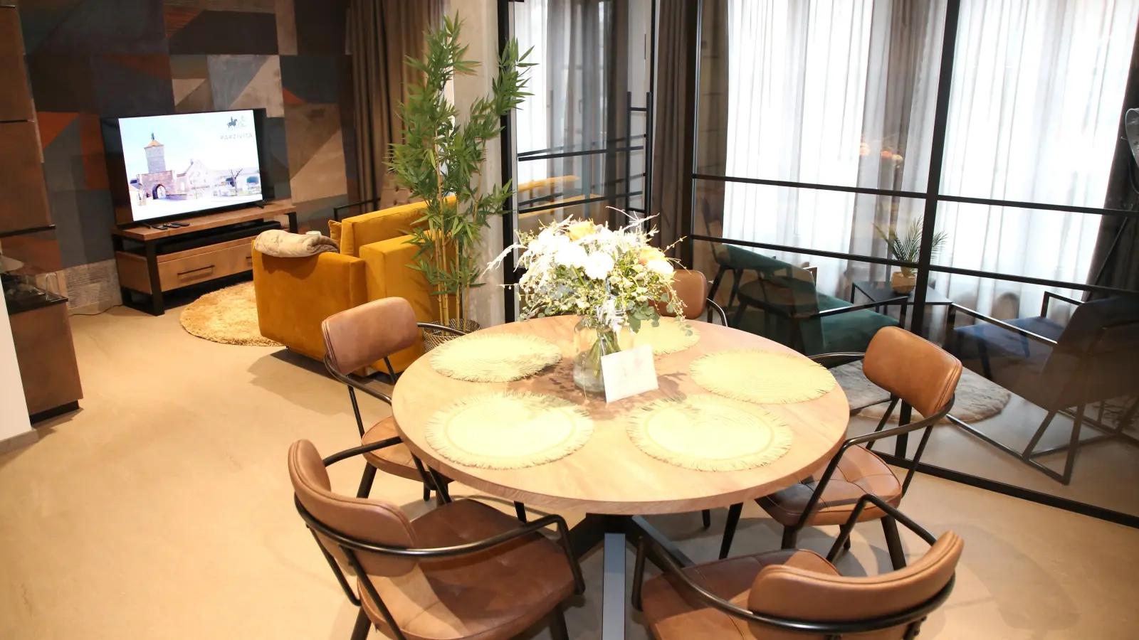 Die Parzivita-Suites bieten Wohnungen von 35 bis 80 Quadratmetern. (Foto: Alexander Biernoth)