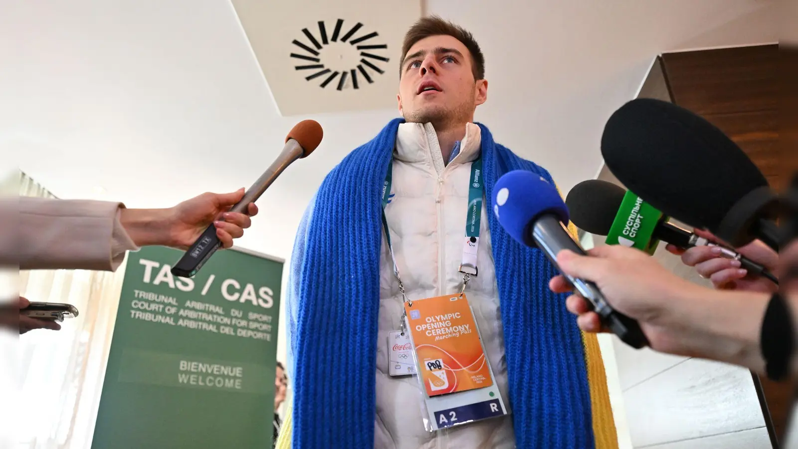 Wladislaw Heraskewytsch glaubt nicht mehr an einen Olympia-Start. (Foto: Peter Kneffel/dpa)