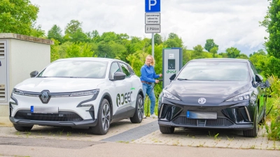 E-Ladesäulen und Mietautos sollen über kurz oder lang in den Kommunen der LAG-Rangau stehen. Sachsen macht den Anfang. (Foto: Lightworkart/Manuel Kamuf)