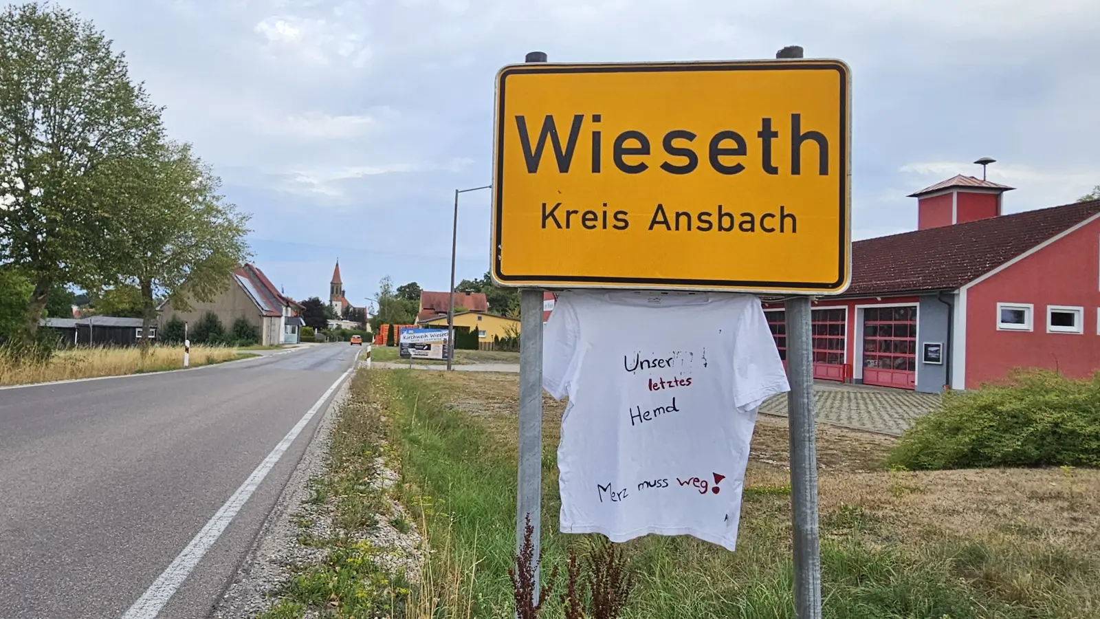 Die Letzte-Hemd-Aktion hat auch die Region erreicht.  (Foto: Wolfgang Grebenhof)