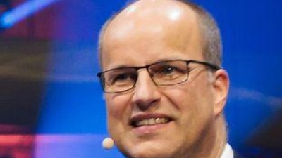 Der Deutsche Zukunftspreis ging in diesem Jahr an das Team „Kraftpaket fürs Klima - Fernverkehr-Lkw mit Wasserstoff elektrisch betreiben. (Foto: Carsten Koall/dpa)