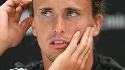 Schwierige Phase: Alexander Zverev gibt mentale Probleme preis. (Foto: Marijan Murat/dpa)