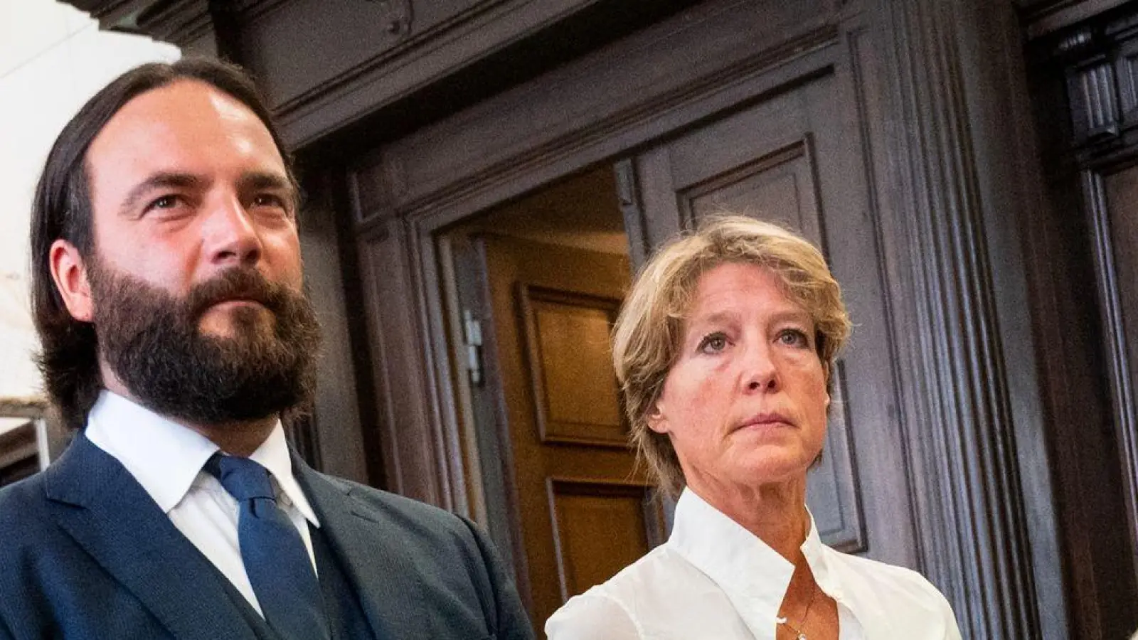 In einer Erklärung geht Christina Block auf ihr Verhalten vor der Entführung ihrer Kinder an Silvester 2023/24 ein. (Foto: Daniel Bockwoldt/dpa-POOL/dpa)
