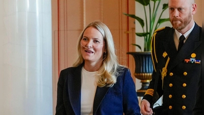 Die norwegische Kronprinzessin Mette-Marit leidet unter einer schweren Lungenfibrose. (Archivbild) (Foto: Lise Åserud/NTB Pool/dpa)