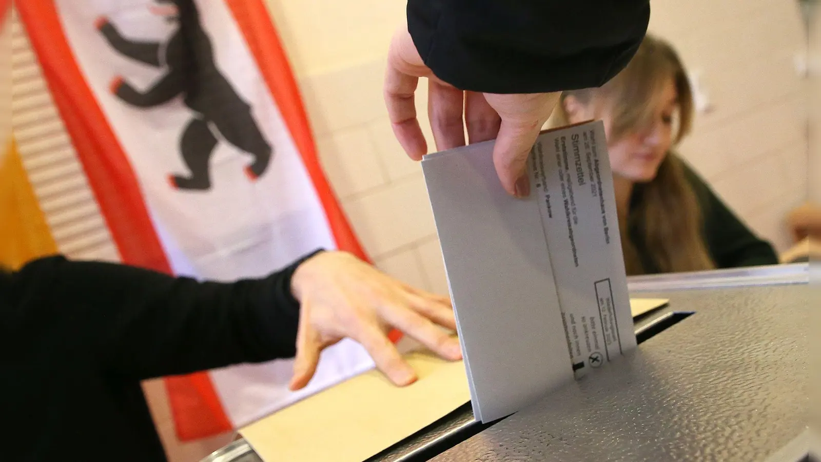 Auch in Berlin wird gewählt. (Symbolbild) (Foto: Wolfgang Kumm/dpa)