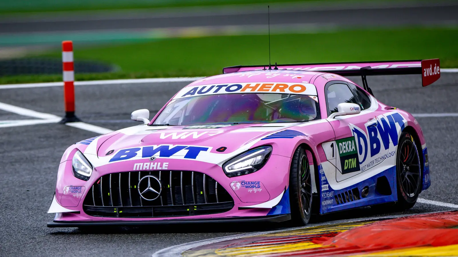 Maximilian Götz im Mercedes von Winward Racing beim DTM-Lauf in Spa-Francorchamps im Jahr 2022. (Foto: Hoch Zwei)