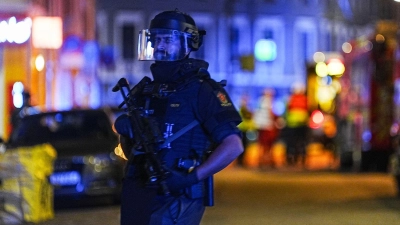 Nach einer Explosion in Oslo ermittelt die Polizei. (Foto: Terje Pedersen/NTB/dpa)