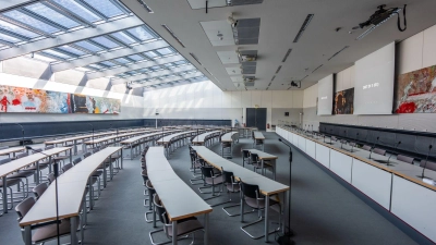 In dem Streit ging es um diesen Saal im Bundestag. (Archivbild) (Foto: Michael Kappeler/dpa)