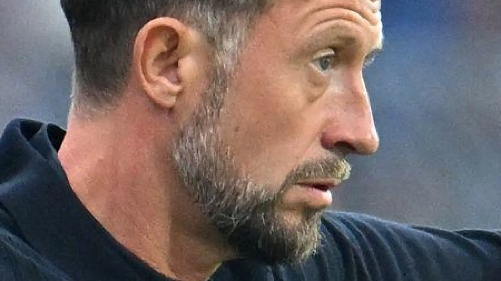 Braunschweigs Trainer Lars Kornetka. (Foto: Swen Pförtner/dpa)
