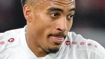 Nationalspieler Jamie Leweling ist angeschlagen. (Archivbild)  (Foto: Harry Langer/dpa)