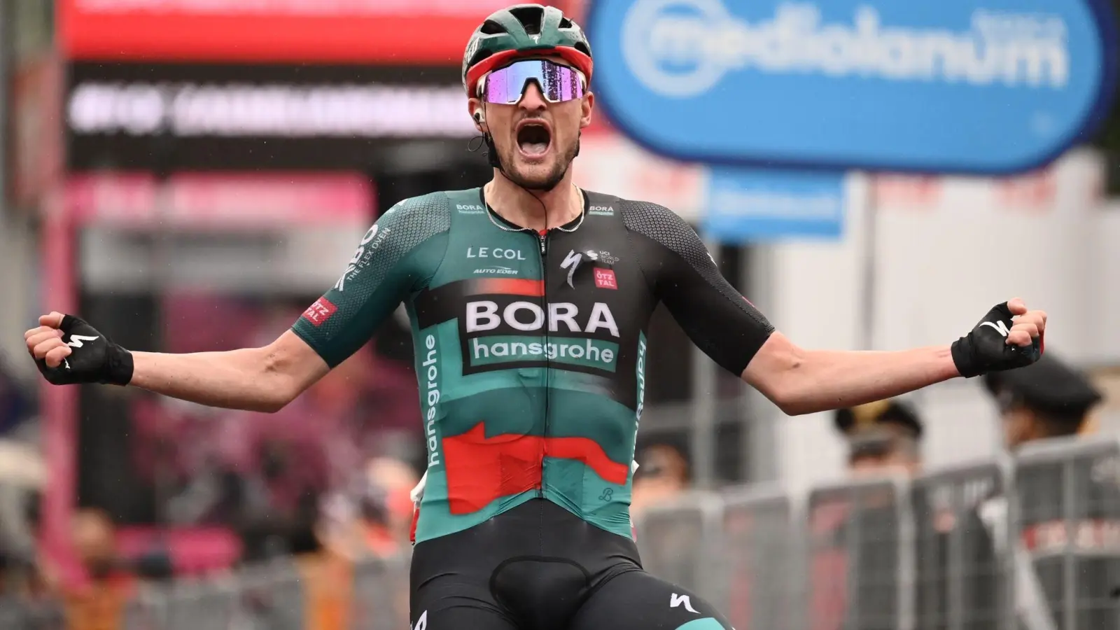 Nico Denz gewann beim Giro bislang zwei Etappen. (Foto: Massimo Paolone/LaPresse via ZUMA Press/dpa)