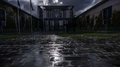 Die Koalitionsspitzen tagten diesmal wieder im Kanzleramt. (Foto: Michael Kappeler/dpa)