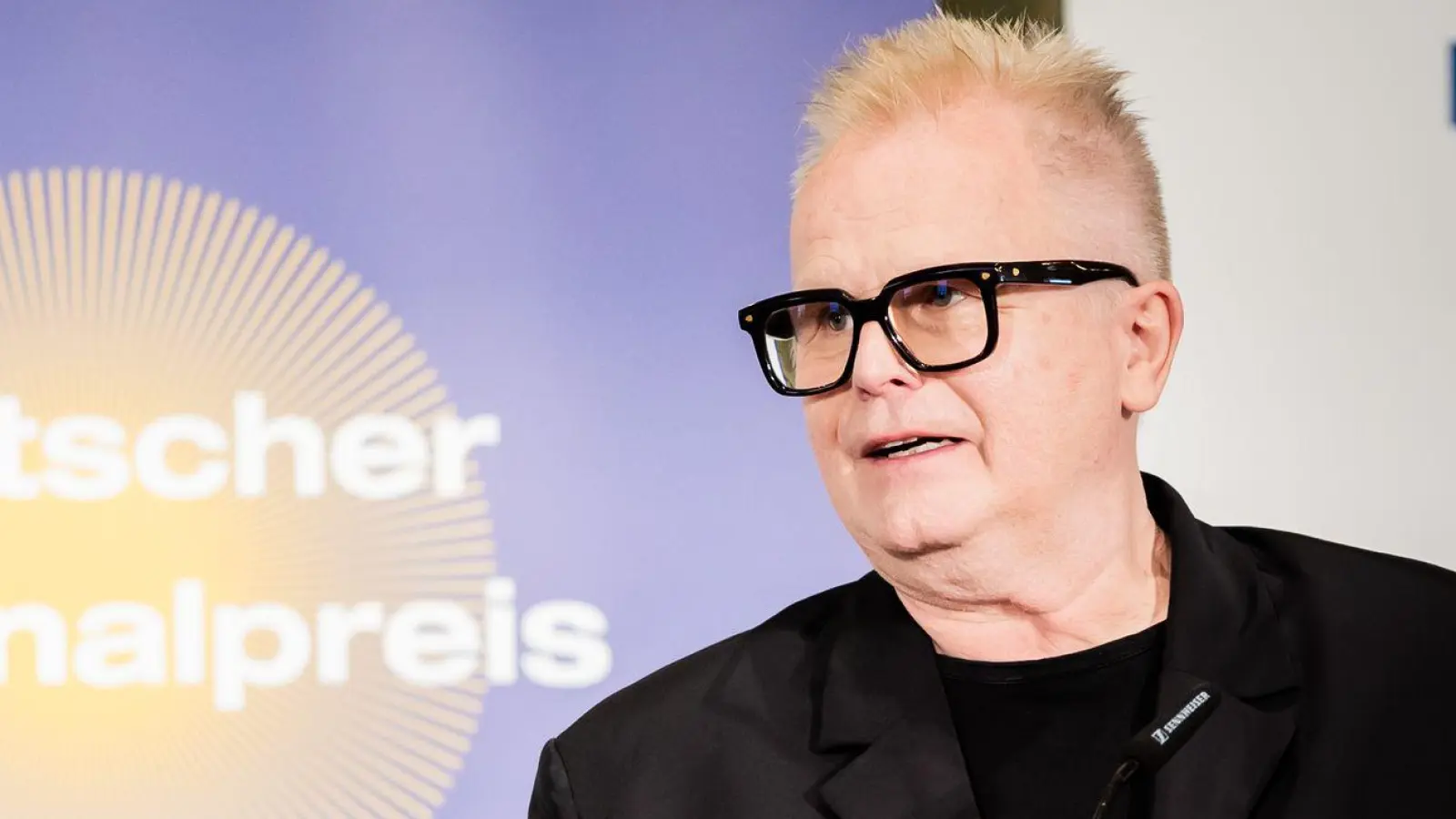 Herbert Grönemeyer wurde mit dem Deutschen Nationalpreis ausgezeichnet. (Foto: Christoph Soeder/dpa)