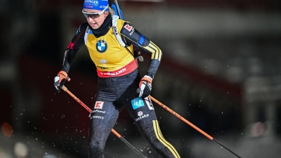 Franziska Preuß holt sich die Olympia-Norm. (Archivbild) (Foto: Hanna Brunlöf/TT News Agency via AP/dpa)