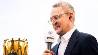 Alexander Wehrle hat auf die Proteste der Fans gegen den DFB reagiert. (Foto: Julius Frick/dpa)