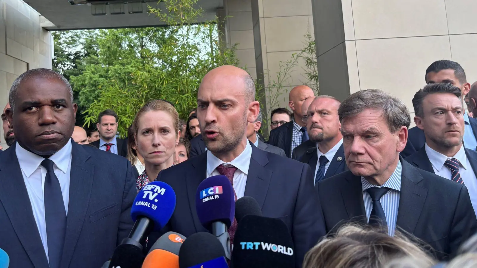 Bei Beratungen in Genf ging es um den Krieg zwischen Israel und Iran.  (Foto: Christiane Oelrich/dpa)