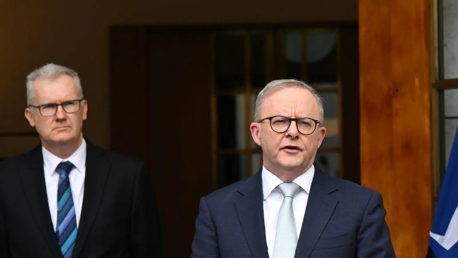 Australiens Regierung reagiert mit drastischen Maßnahmen auf die mutmaßliche Verwicklung des Iran in antisemitische Attacken. (Foto: Lukas Coch/AAP/dpa)