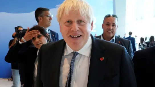 Boris Johnson, ehemaliger Premierminister von Großbritannien, hat als Redner eine lukrative Karriere begonnen. (Foto: Peter Dejong/AP/dpa)