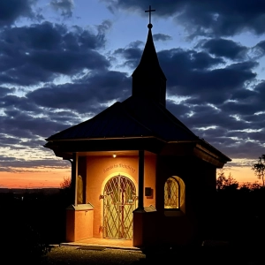 Abendstimmung in den Weinbergen - gesehen in Ipsheim (Foto: Barbara Nitsche)