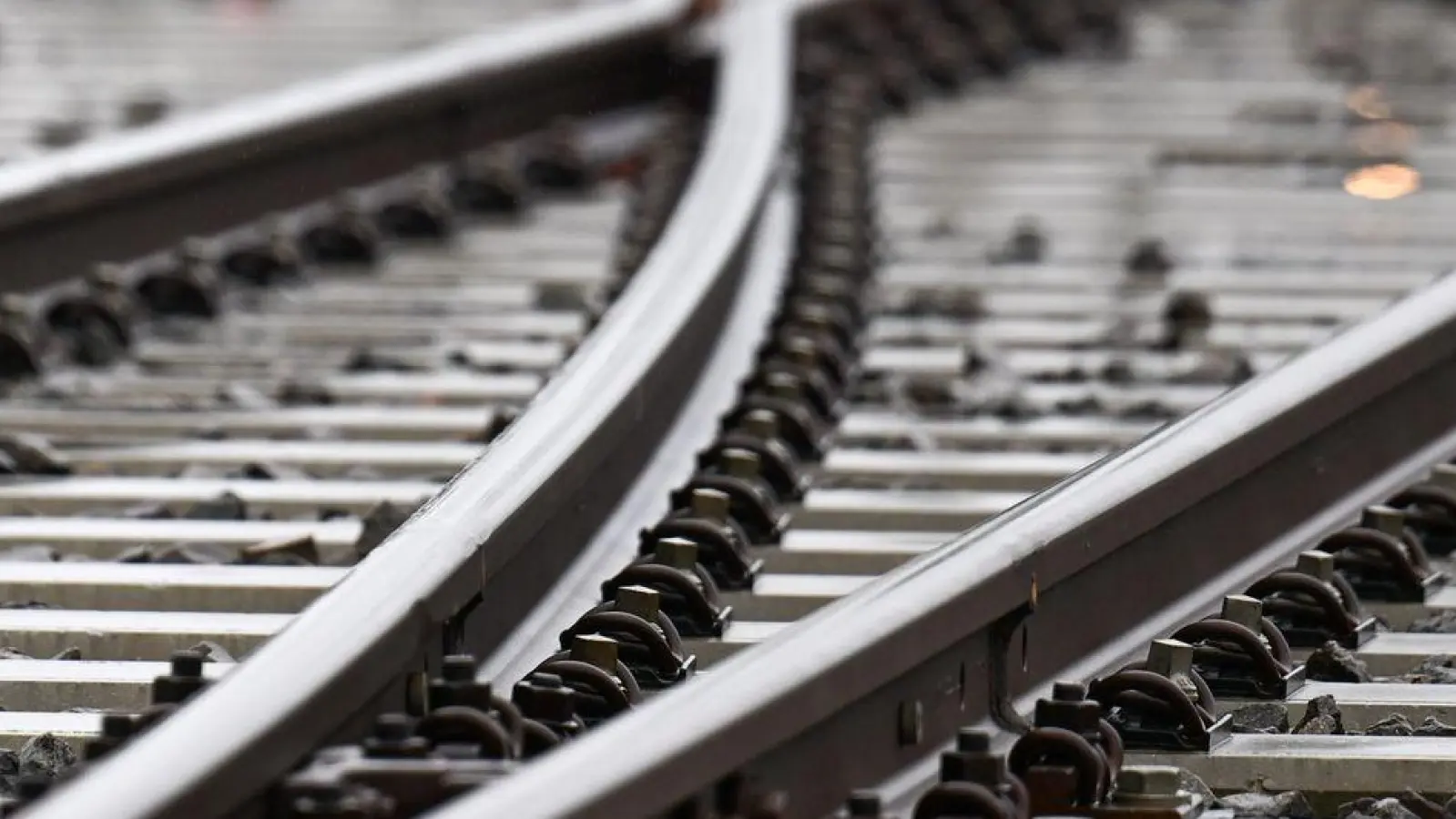 Für die Nutzung der Schieneninfrastruktur müssen Verkehrsunternehmen Geld an die DB InfraGo zahlen. (Archivbild) (Foto: Hendrik Schmidt/dpa)