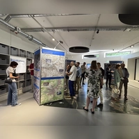 Noch bis zum 13. September ist die Sonderausstellung „Neustadt/Aisch – Stadtgeschiche in Luftbildern” im Bayerischen Landesluftbildzentrum zu sehen (Foto: Nicole Gunkel)