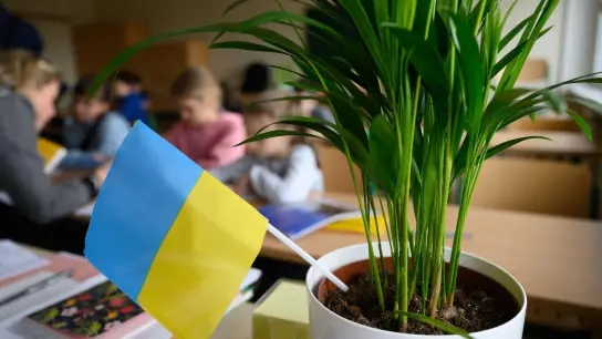 Die Zahl der ukrainischen Schülerinnen und Schüler an Schulen in Deutschland hat die Marke von 150.000 überschritten. (Foto: Robert Michael/dpa)