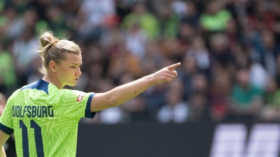 Alexandra Popp stürmt weiter für den VfL Wolfsburg. (Foto: Sebastian Gollnow/dpa)