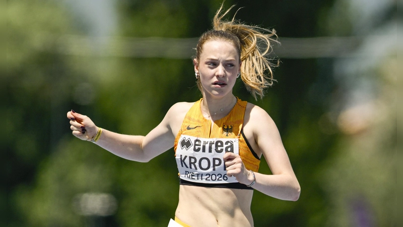 Für Sanja Kropf war im Halbfinale über die 200 Meter bei der EM Endstation. (Foto: Jan Papenfuß)