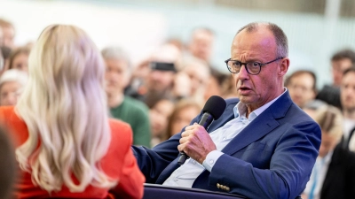 Wer folgt auf Bundespräsident Steinmeier? Kanzler Merz kann sich eine Frau als Staatsoberhaupt sehr gut vorstellen. (Foto: Fabian Sommer/dpa)