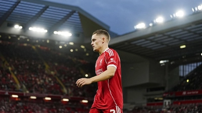 Florian Wirtz ist der neue Hoffnungsträger in Liverpool. (Foto: Peter Byrne/PA Wire/dpa)