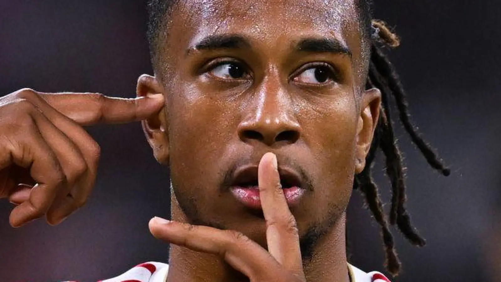 Hält nicht viel von Interviews: Bayern-Star Michael Olise. (Foto: Sven Hoppe/dpa)