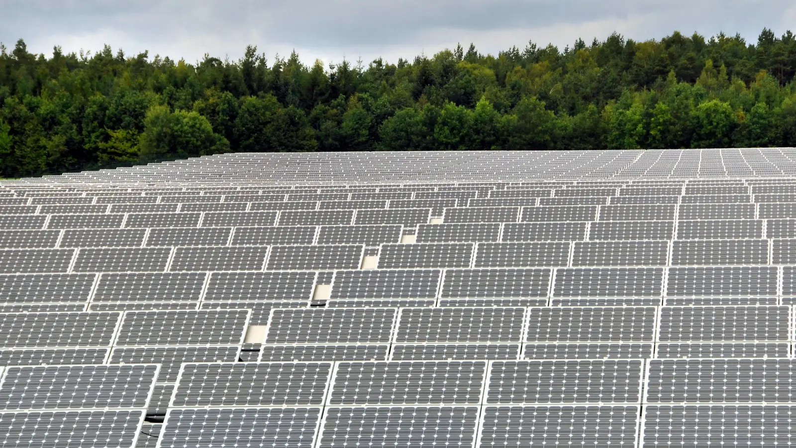 Mit den bereits gebauten und beantragten Freiflächen-Photovoltaikanlagen könnten theoretisch über 14.400 Privathaushalte mit Solarstrom versorgt werden. Dies berichtete Stadtplanerin Andrea Heinlein im Bauausschuss. (Foto: Jim Albright)