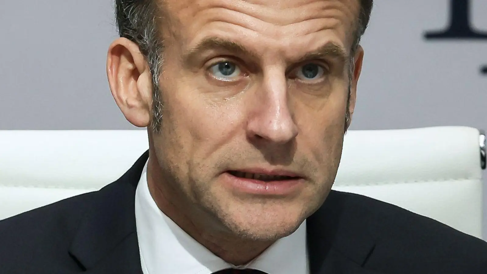 Macron hat den Angriff auf französische Soldaten im Irak verurteilt (Archivbild). (Foto: Thomas Padilla/Pool AP/AP/dpa)