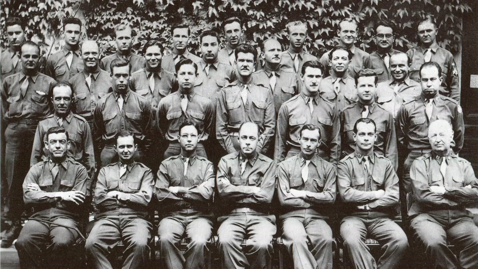 Für Stadt und Landkreis Ansbach zuständig: Das Detachment G-228 der amerikanischen Militärregierung (Foto: Archiv Biernoth)