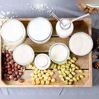 Pflanzendrinks wie Soja- oder Hafermilch haben ein anderes Nährstoffprofil als Kuhmilch und sind für Säuglinge ungeeignet. (Foto: Zacharie Scheurer/dpa-tmn)