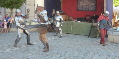 Das Bad Windsheimer Altstadtfest soll heuer wie gewohnt stattfinden. Die Ritter sind abermals am Marktplatz zu finden. (Archivfoto: Günter Blank)