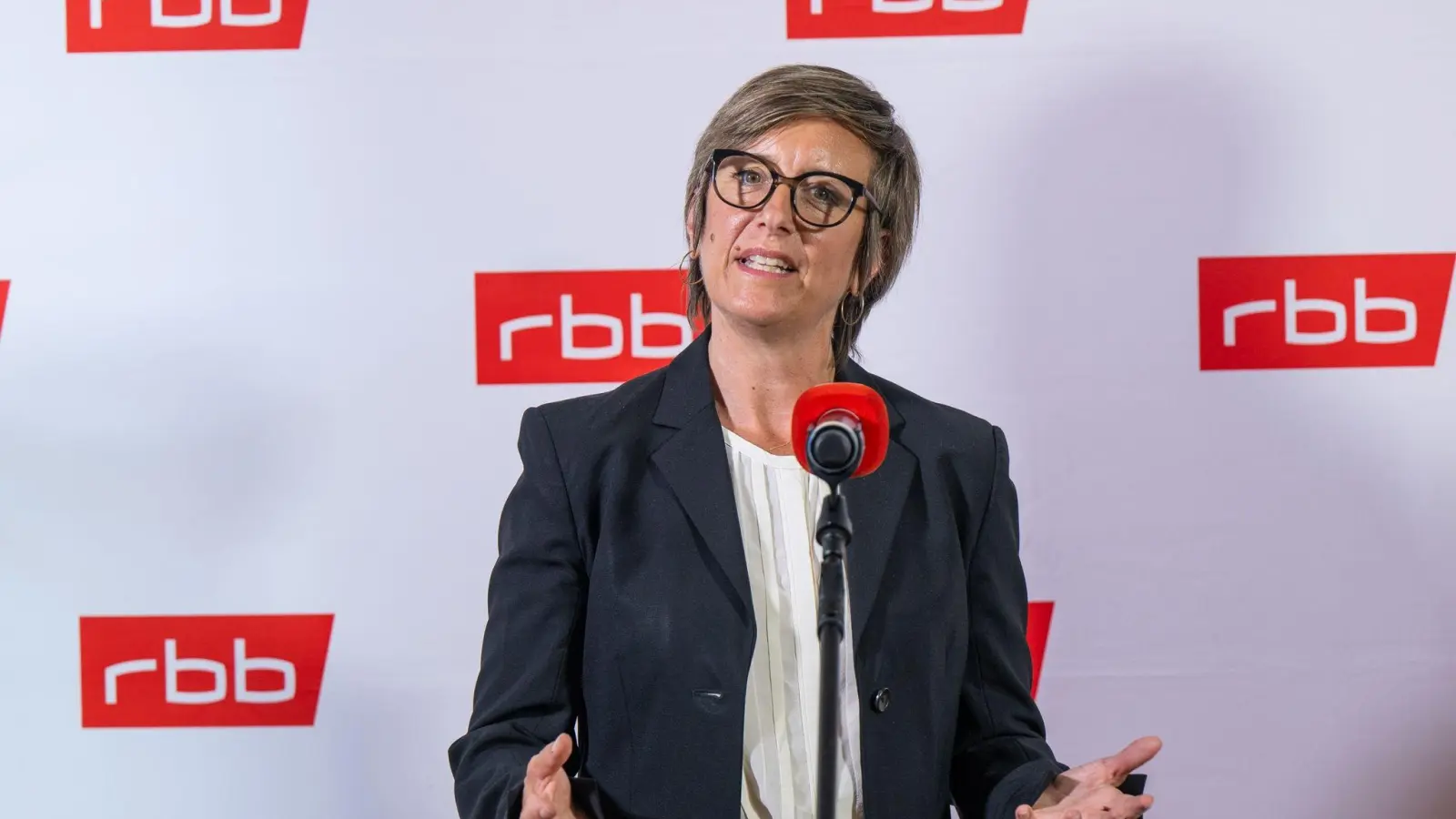 Ulrike Demmer ist die neue RBB-Intendantin. (Foto: Monika Skolimowska/dpa)