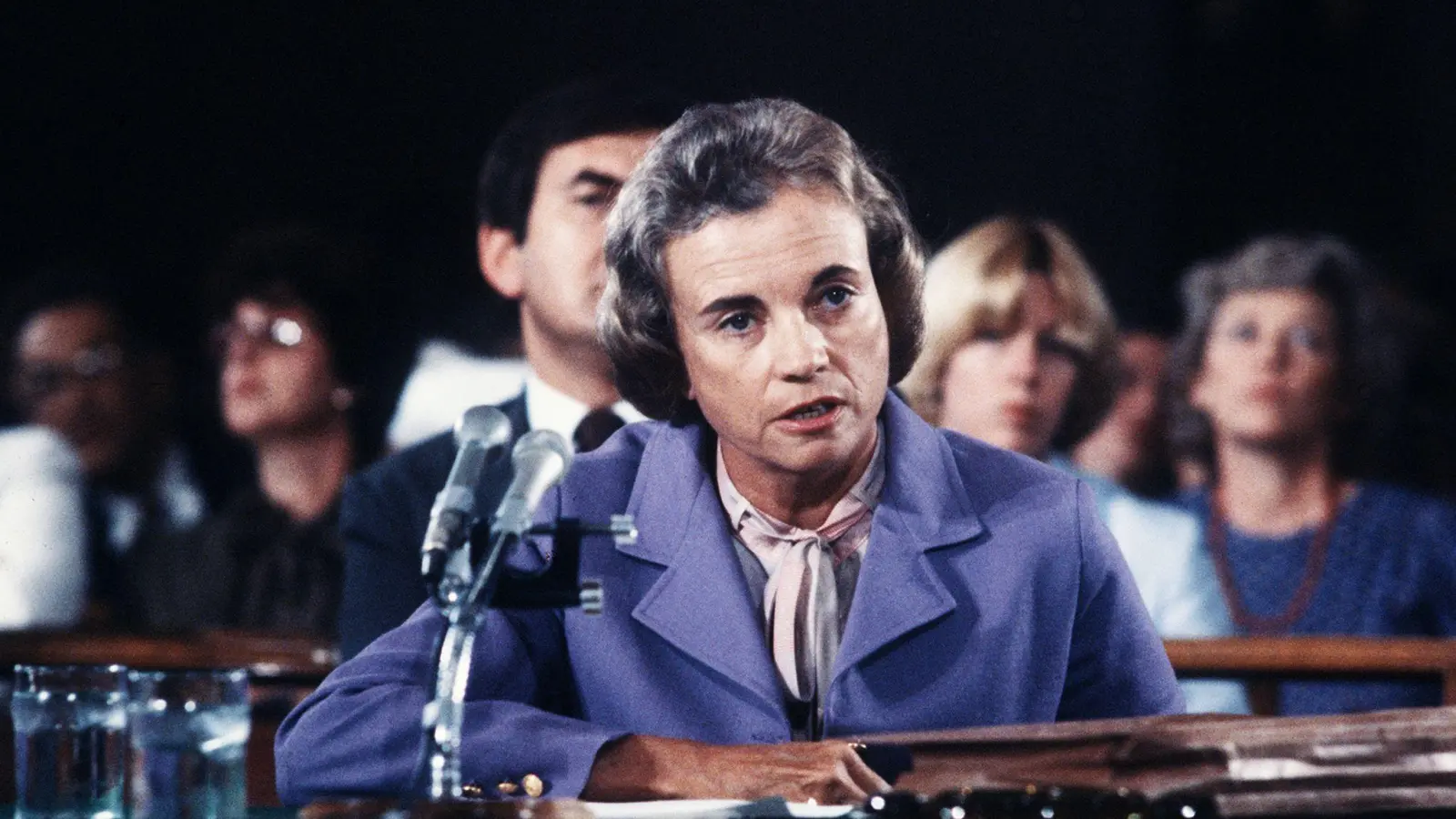 Sandra Day O&#39;Connor im Jahr 1981. Sie einstige Richterin ist für viele bis heute ein Vorbild. (Foto: John Durica/AP/dpa)