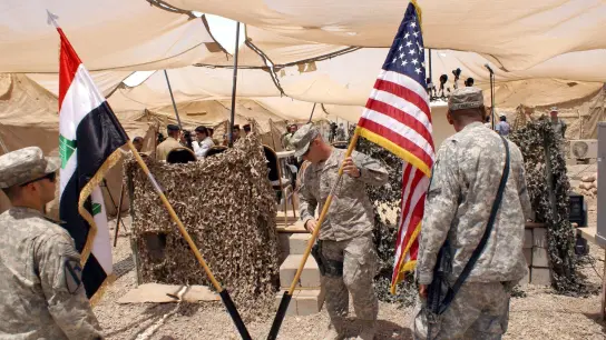 Die amerikanischen Truppen waren 2011 zunächst aus dem Irak abgezogen, kehrten aber knapp drei Jahre später wieder zurück. (Foto: Haider Al-Assadee/epa/dpa/Archiv)