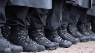 Abschlussappell Offizierschule des Heeres (Foto: Sebastian Kahnert/dpa)