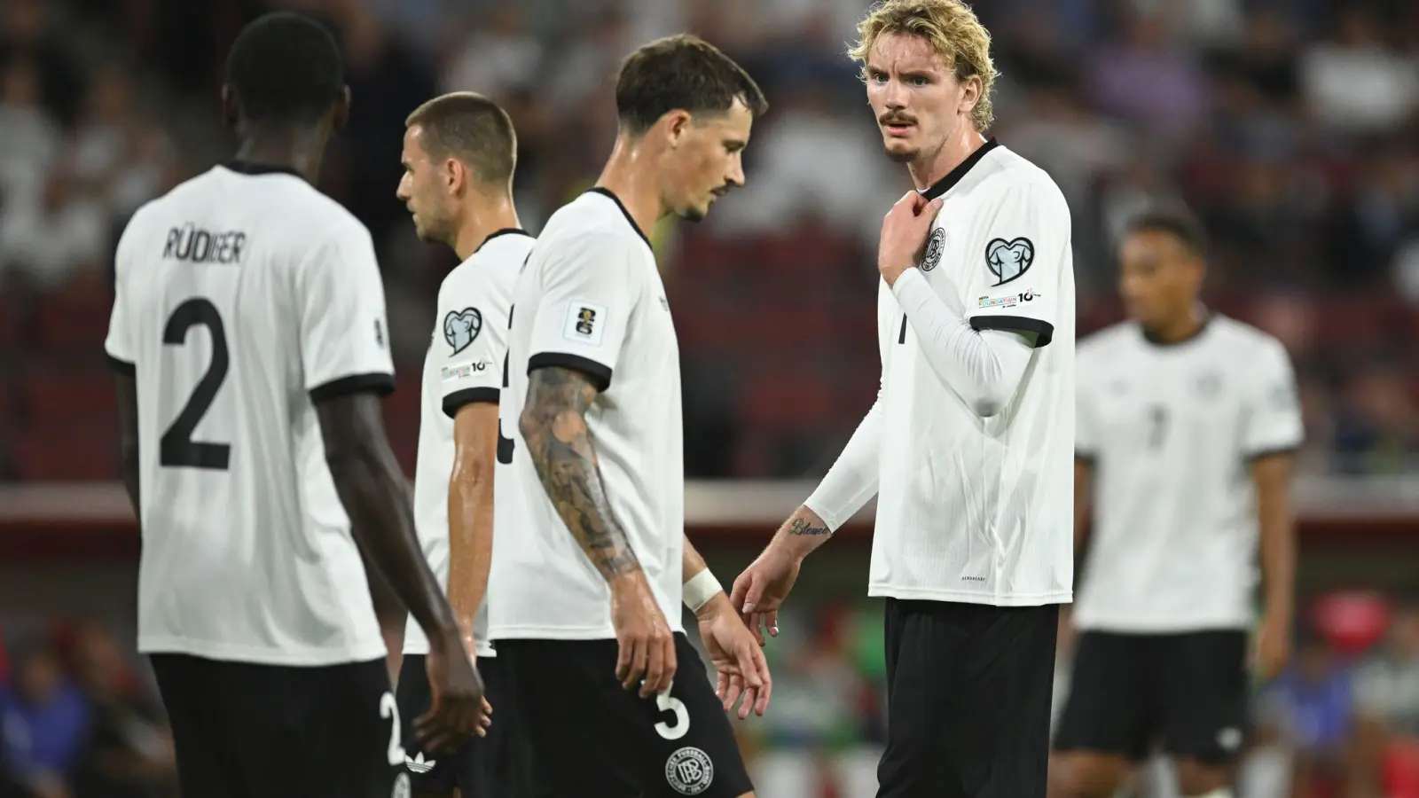 Die deutsche Nationalmannschaft in der Einzelkritik.  (Foto: Marius Becker/dpa)