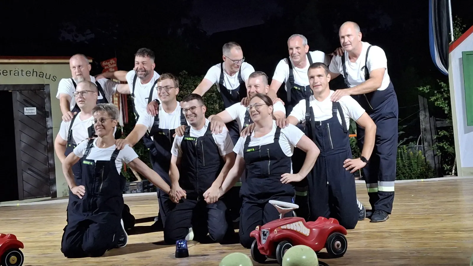 Für den Showtanz beim Jubiläum gab es stürmischen Beifall. (Foto: Gertraud Nöth)