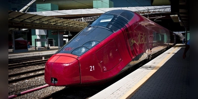 Ein Hochgeschwindigkeitszug des italienischen Anbieters „Italo”: Das Unternehmen will nach Deutschland expandieren. (Foto: Italo)