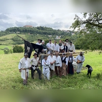 Mit dem Bauernhaufen geht es in Schillingsfürst zurück ins 16. Jahrhundert. (Foto: Jürgen Schauer)